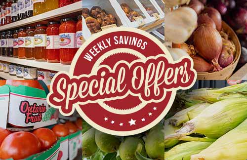 Weekly Savings Special Offers